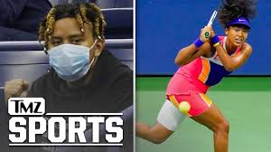 Naomi osaka and a butterfly went exactly as you'd imagine #ausopen pic.twitter.com/ckxttwdrzz. Naomi Osaka S Bf Rapper Cordae Cheers On Tennis Star From Stands At Us Open Tmz Sports Youtube