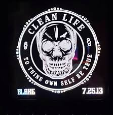 Custom Engraved NA Clean Life Recovery Anniversary Mirror in a Black Box  Frame W/ LED Light up Display Gift Custom -narcotics Anonymous