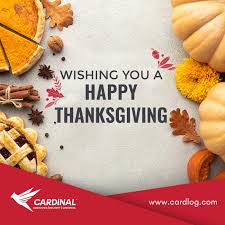 Thanksgiving wishes 2019 play an essential role when it comes to social sharing. Cardinal Logistics On Twitter Cardinal Wishes You A Very Happy Thanksgiving Thanksgiving2019