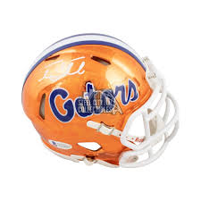 The tim tebow foundation's mission is to bring faith, hope and love to those needing a brighter day in their darkest hour of need. Tim Tebow Autographed Florida Gators Chrome Mini Football Helmet Bas Coa Steel City Collectibles