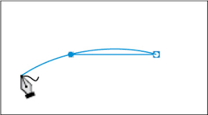 To set the slope of the curved segment you'll create next, click the anchor point, and drag the direction line that appears. Your New Friend The Curvature Tool Adobe Illustrator New Ways To Draw Adobe Press