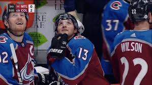 The colorado avalanche logo is one of the nhl logos and is an example of the sports industry logo from united states. Colorado Avalanche We Need A Caption This Gif Is Amazing