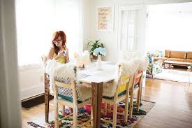 Diy Faux Fur Chair Covers And Cushions A Beautiful Mess