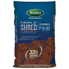 Buy 30 or more $3.00. Scotts Nature Scapes 1 5 Cu Ft Triple Shred Brown Mulch 88659410 The Home Depot