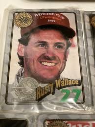 Winston Cup Champions 25th Anniversary Embossed Metal Collector Cards  Sealed Free Shipping