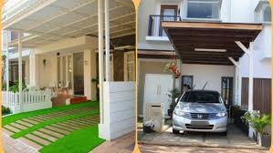 Rumah minimalis elegan dengan carport 2 mobil. 9 Ide Garasi Untuk Rumah Mungil Sekecil Apa Pun Rumahmu Kalau Punya Mobil Sebaiknya Bikin Garasi