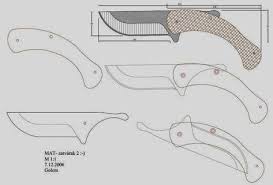 Un blog sobre cuchillos y traumas adyacentes. Facon Chico Moldes De Cuchillos Plantillas Cuchillos Cuchillos Artesanales Cuchillos