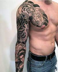 50 Japanese Chest Tattoos For Men Masculine Design Ideas In 2021 Japanese Tattoo Designs Chest Tattoo Men Japanese Sleeve Tattoos