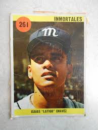 ISAIAS LATIGO CHAVEZ#261 /TOPPS 1970 Venezuela REMOVED FROM/ALBUM WINTER  LEAGUE