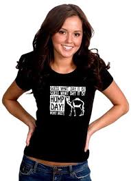When we saw this commercial for the first time my kids made me rewind it and watch it over and over. Guess What Day It Is Camel Commercial Hump Day Girl S T Shirt Bewild