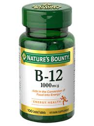 Best vitamin b12 supplements uk. B 12 1 000 Mcg 100 Tablets Nature S Bounty Be Your Healthy Best