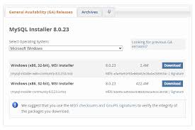 Mysql can work in conjunction with php on a web server to make dynamic pages and thus works as a free version of a professional server. Mysql Installation On Microsoft Windows