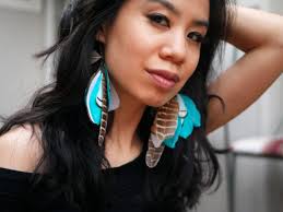 Long Feather Earring