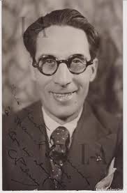 fotografía, con autógrafo, del tenor cómico y d