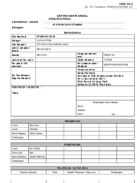 Pa 3 bagi peralatan ict seperti yang ditetapkan di dalam tatacara pengurusan aset alih kerajaan 1pp. Kew Pa 2 Daftar Harta Modal
