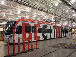 Link Ad Wrap City University Jpg Jpeg Image 1024 768 Pixels Light Rail Train City