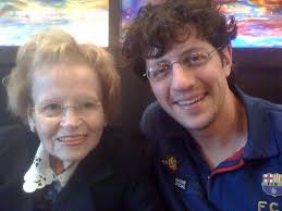 Tom Weber takes my Grandmother out for chocolate @ Bissing…