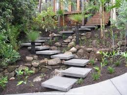 Stairs Landscape Stairs Garden Tiles Outside Stairs