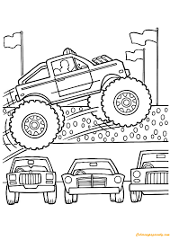 For kids and parents, for boys and girls. Mohawk Monster Truck Coloring Pages Monster Truck Coloring Pages Coloring Pages For Kids And Adults