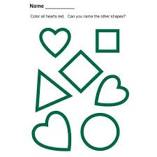 I've had a lot of requests lately for shapes activities for toddlers. Preschool Lesson Plan On Heart Shapes Songs Books And Assessment Brighthub Education