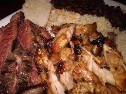 Enjoying the rancher's life and feasting in the rodizio style native to the region, one of our partners had visions of bringing churrasco culture north to the united states. Picanha Steak Churrasco Chicken Feijao And Arroz Brasil Flickr