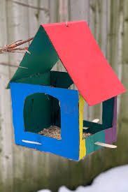 Easiest diy simple birdhouse with minimal tools step by step this is a very simple step by step tutorial on how to build your. Easy Homemade Cardboard Bird Feeder For Kids Happy Hooligans