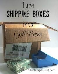 Gift boxes can be made in any size you need, so i'm going to give you a formula, rather than exact measurements to make a custom cardstock box out of beautiful papers. Turn Shipping Boxes Into Gift Boxes Cardboard Gift Boxes Diy Gift Wrapping Unique Gift Wrapping