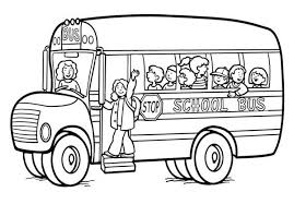 This bus painting page is easy for children to work with. Printable School Bus Coloring Page For Kids Cool2bkids Coloring Pages For Free