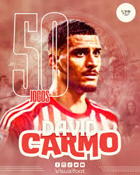 DAVID CARMO 50 JOGOS PELO OLYMPIACOS FC