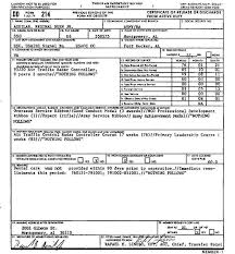 Enlisted Service Dd 214 1985 Paper Template Positivity Templates