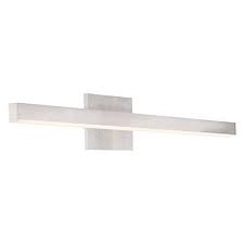 Crafted from steel, it features a rectangular backplate and a pair of horizontal. Vanity Lighting Bath Bars Sconces Vanity Light Fixtures Lumens