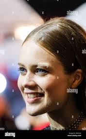 London, UK. 27th November, 2018. Hera Hilmar at The World Premiere of  Mortal Engines