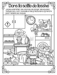 Securite A La Maison Classroom Discussion Home Safety French House