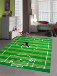 Kinderteppich kinderzimmer kariert punkte herzen sterne in pastell grün grau. Kinderteppich Spielteppich Kinderzimmer Teppich Fussball Teppich In Grun Hellgrun Ebay