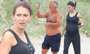 She is the writer of the popular books, 'the living clearly method: Pregnant Hilaria Baldwin Hits Up The Beach With Husband Alec Baldwin In The Hamptons Daily Mail Online