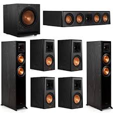 Klipsch 7 1 System With 2 Rp 5000f Floorstanding Speakers 1 Klipsch Rp 404c Center Speaker 4 Klipsch Rp 500m Surround Speakers 1 Klipsch Spl 100 Subwoofer Pricepulse