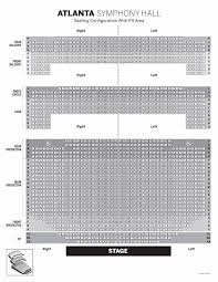 16 Atlanta Symphony Hall Seating Chart Atlanta Symphony