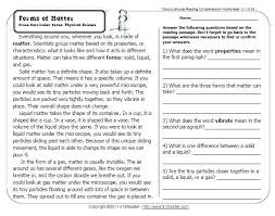 Reading Comprehension Worksheets 7th Grade In 2020 Reading Comprehension Worksheets Comprehension Worksheets Science Reading Comprehension