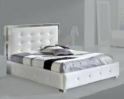 Rated 5 out of 5 stars. Modern Upholstered Platform Bed Valencia In White Made In Spain 33b242