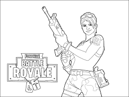 Fortnite Coloring Pages Printable Ice King