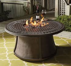 Burnella Round Fire Pit Table Round Fire Pit Table Round Fire Pit Gas Firepit