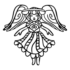 Download Cute Angel Mandala Transparent Png Svg Vector File