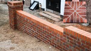 Make sure the bricks are perfectly square at the corners. Building A Brick Wall From Start To Finish Youtube