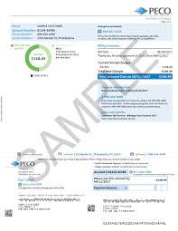 Permissions is all about seeking permission to quote or excerpt other people's copyrighted work within your own. Sample Home Electric Bill Peco An Exelon Company