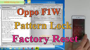 You will not recover any data after this reset method. Factory Reset Oppo F1w Pattern Lock By Miracle Thunder Gsm Hung Vu