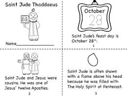 Free printable catholic votive candle wrap coloring page saint jude st. Saint Jude Thaddeus Mini Book And Prayer Page By Miss P S Prek Pups