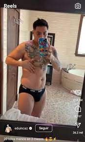Eduin Caz shares some cheeky Instagram photos (PHOTOS)