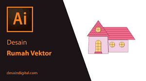 Download now 90 galeri desain rumah sederhana kartun terbaik dan. Menggambar Rumah Kartun Sederhana Dengan Adobe Illustrator Desain Digital