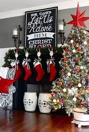 Seasonal decorations └ celebration & occasion supplies └ home, furniture & diy all categories antiques art baby books, comics. 2015 Holiday House Tour Christmas Mantel Decorations Red Christmas Decor Christmas Fireplace