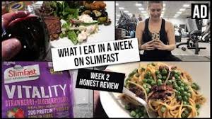 Since the fastest weight loss happens during the. What I Eat In A Week On The Slimfast 321 Plan Honest Review Xamelix Ad Youtube